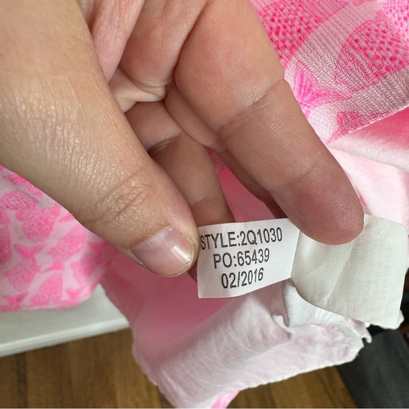 Vineyard Vines Hot Pink Fish Print Sundress Size 2 - Picture 6 of 6